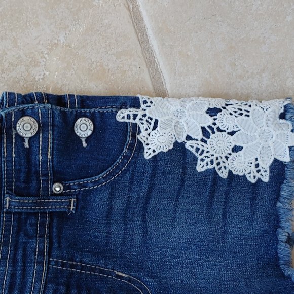 ☀ Sale 4 for$20 Girls 6x Overall Shorts - Picture 4 of 5